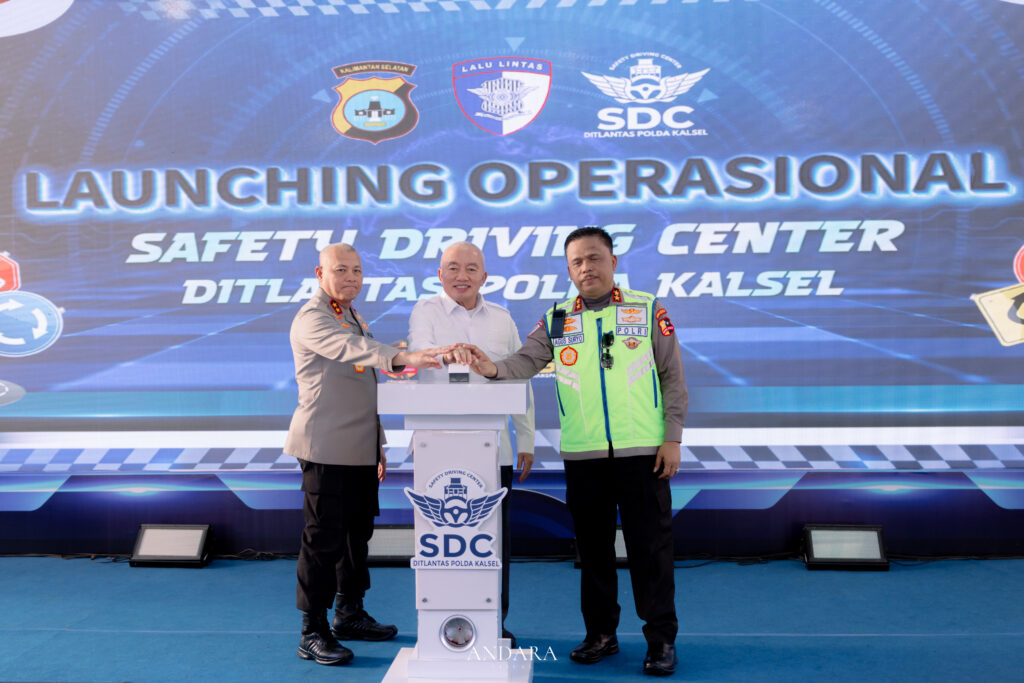 Launching Operasional Safety Driving Center Ditlantas Polda Kalsel