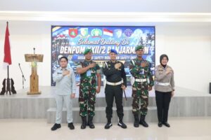 Pembukaan Pelatihan oleh Dandenpom XXII/II